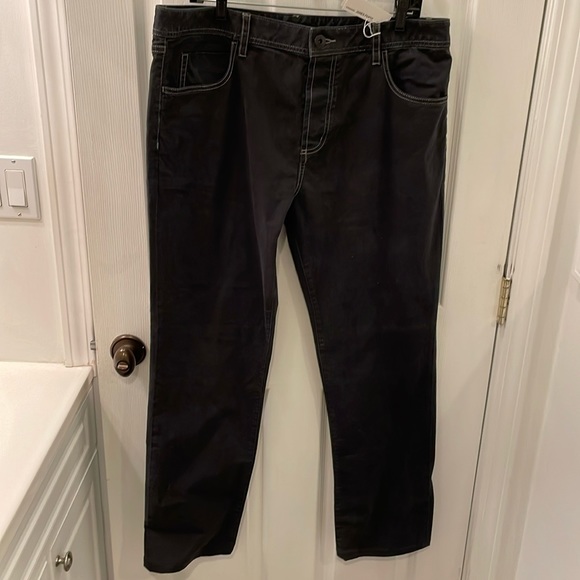 New James Perse button fly 5 pocket brushed cotton pants Sz 36